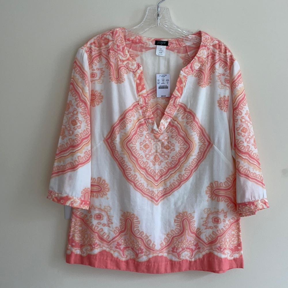 J. Crew Women’s Tunic Top, Size M, NWT